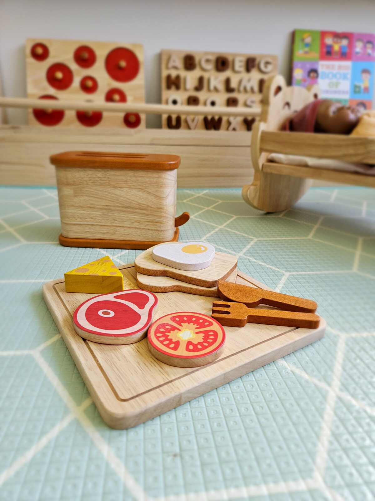 Wooden Breakfast Set - Image 4