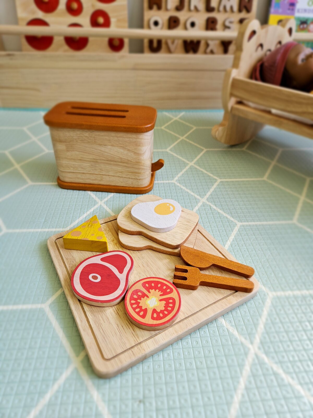 Wooden Breakfast Set - Image 3