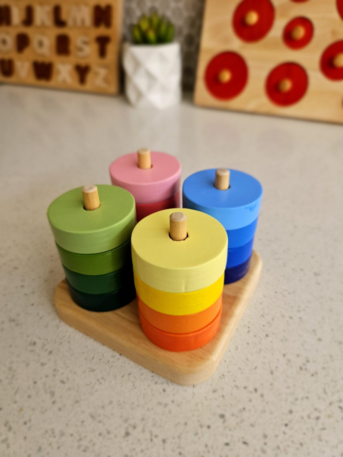 Montessori Stacking Discs - Image 4