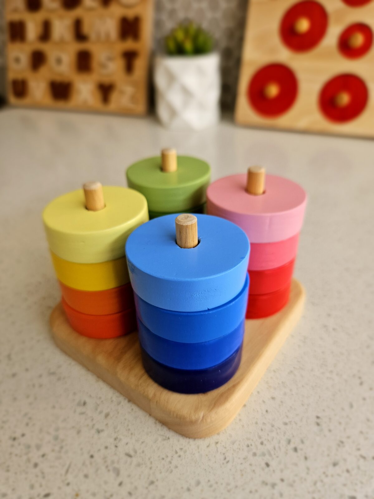 118-Montessori Stacking Dics