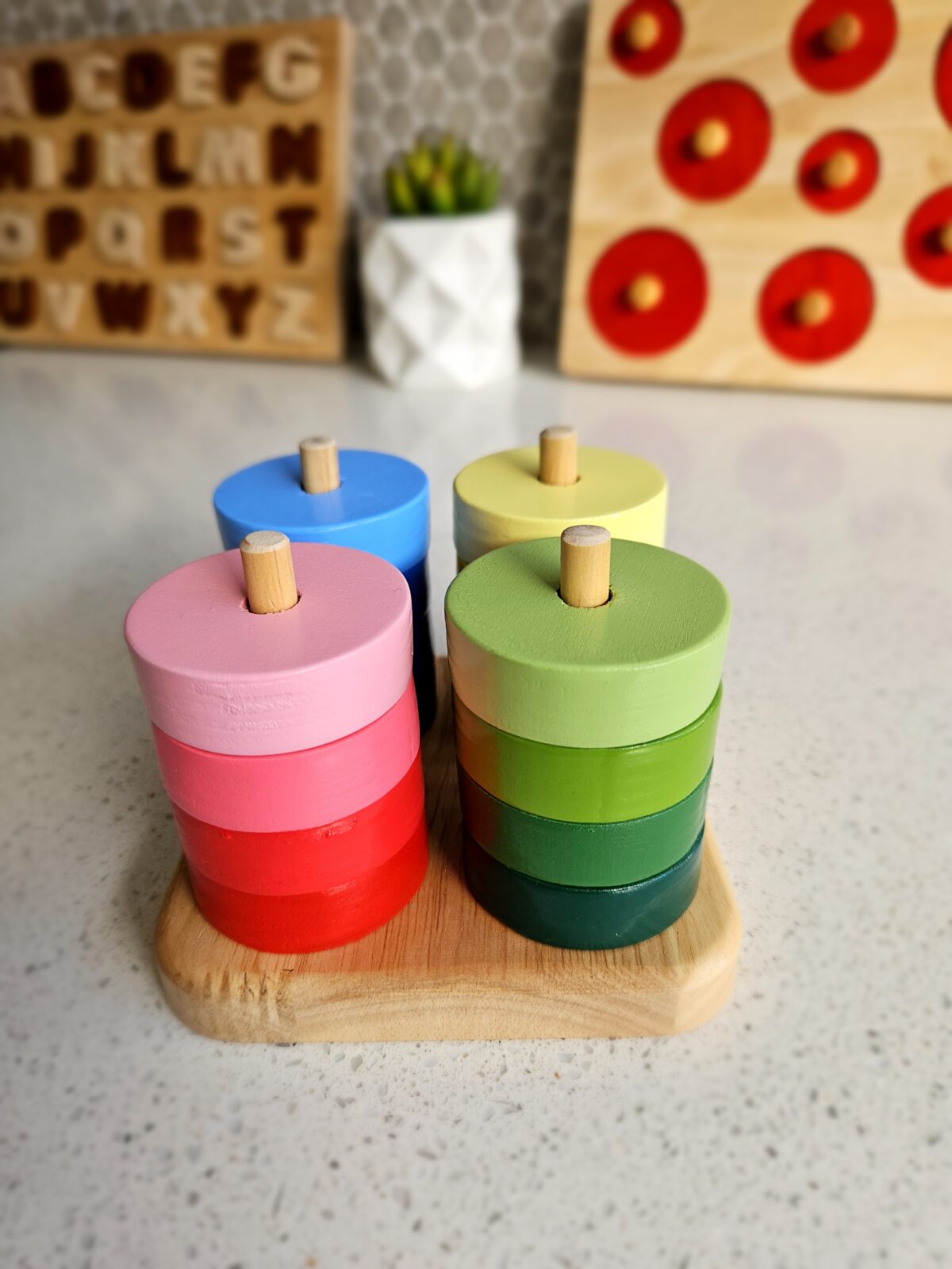 Montessori Stacking Discs - Image 2