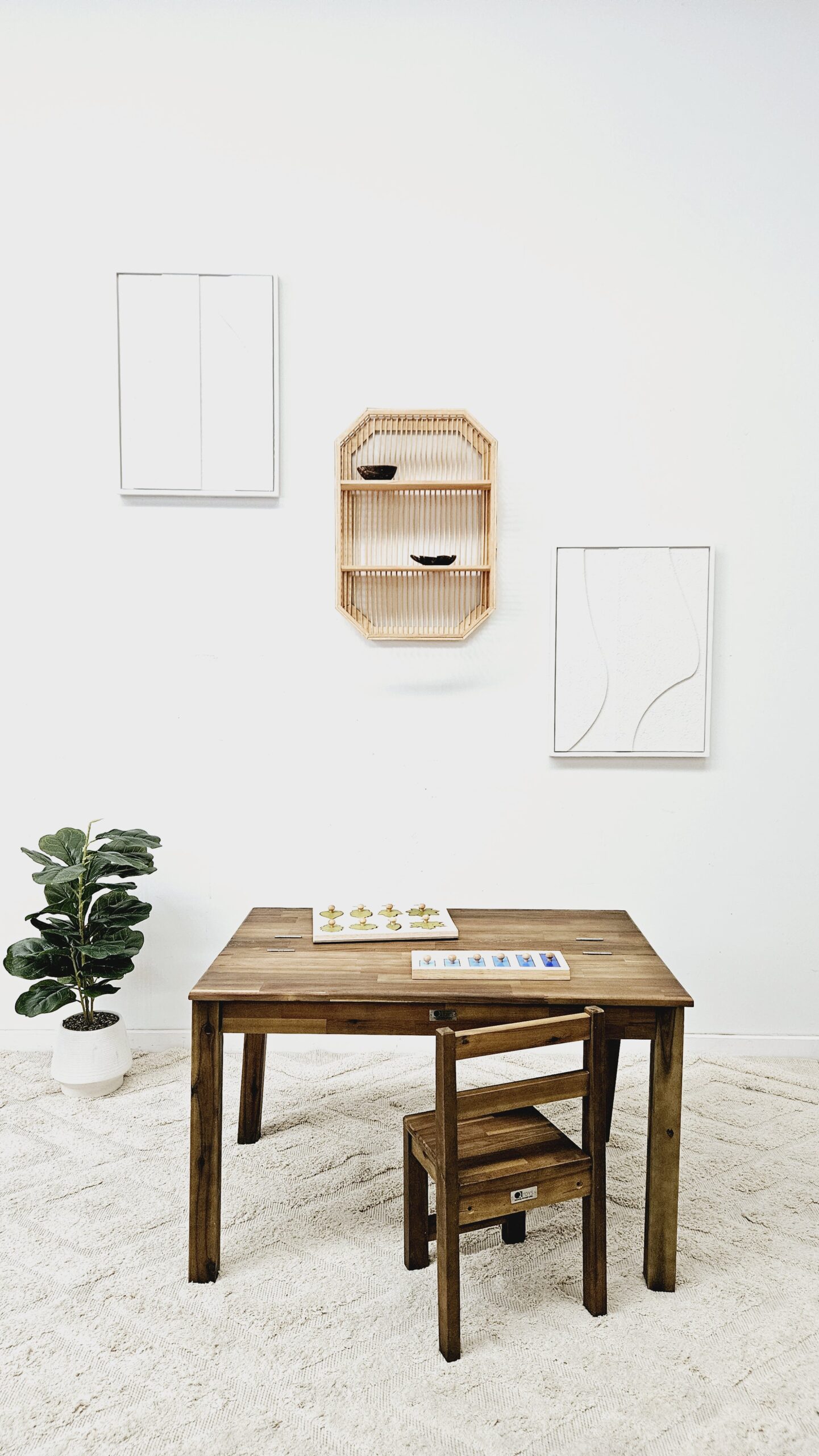 tag@madeirasdownunder (1) Study Desk and 2 Standard Chairs - Image 1