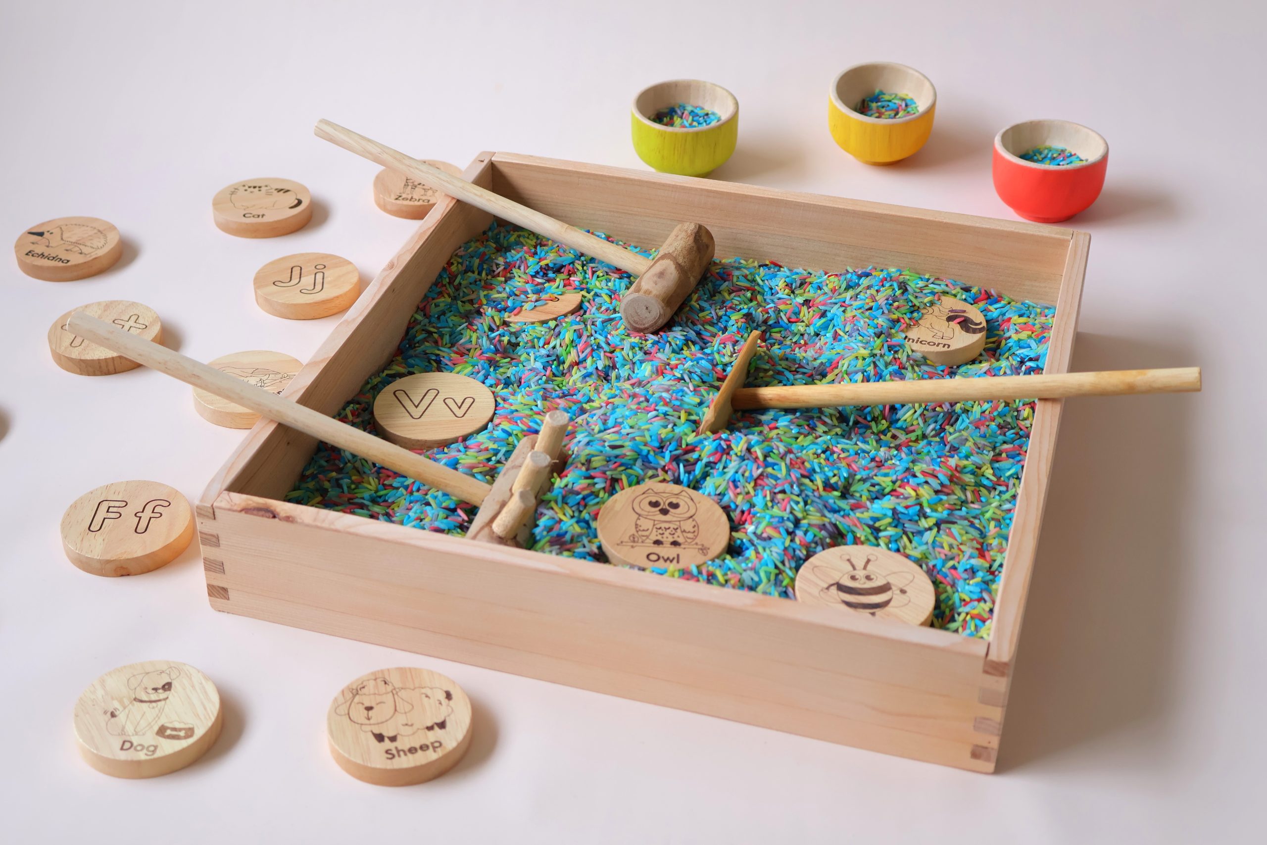 499 tag@madeirasdownunder (16) Sand tray and play set - Image 8