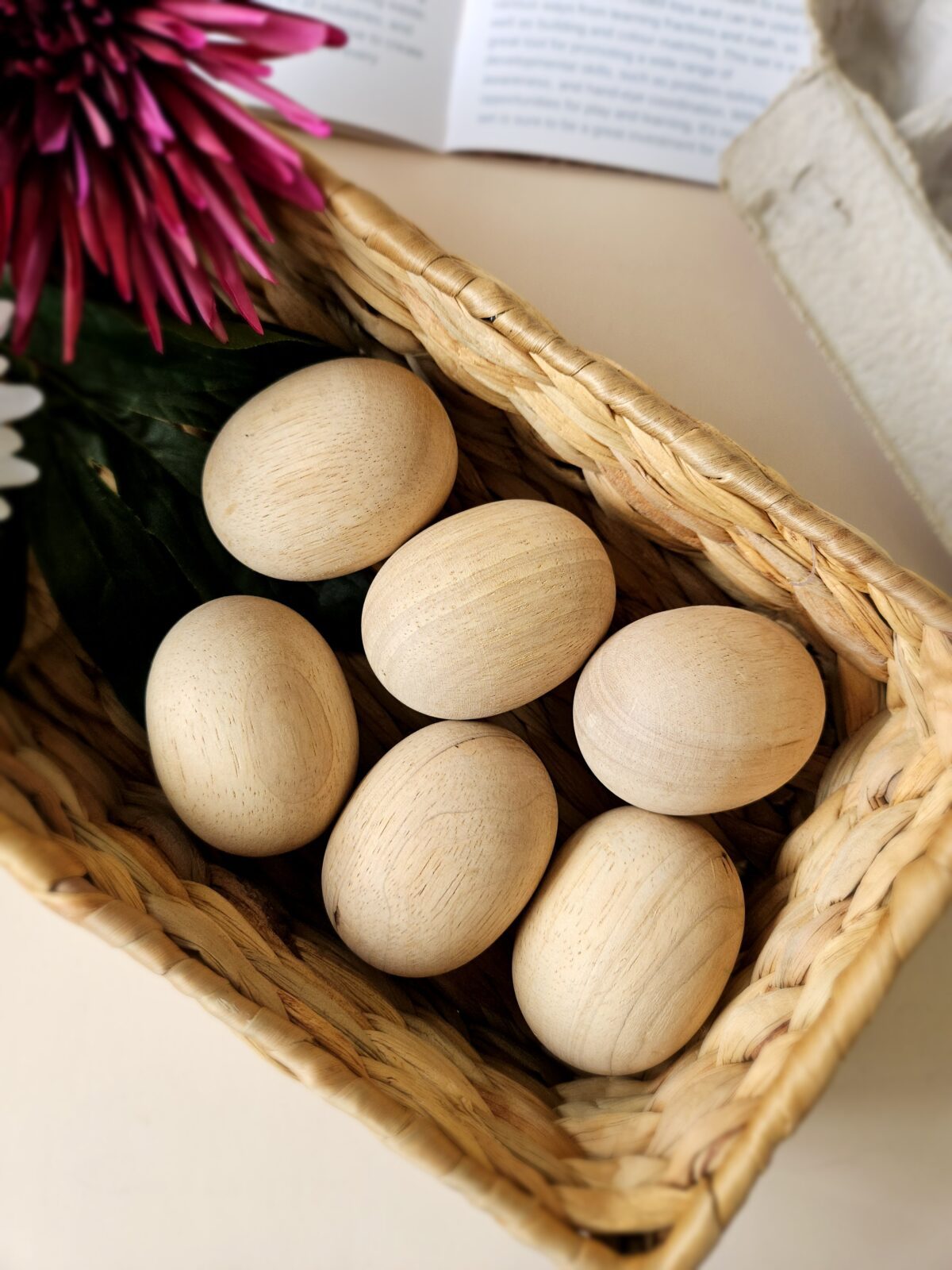 Jumbo Wooden Eggs - Image 2