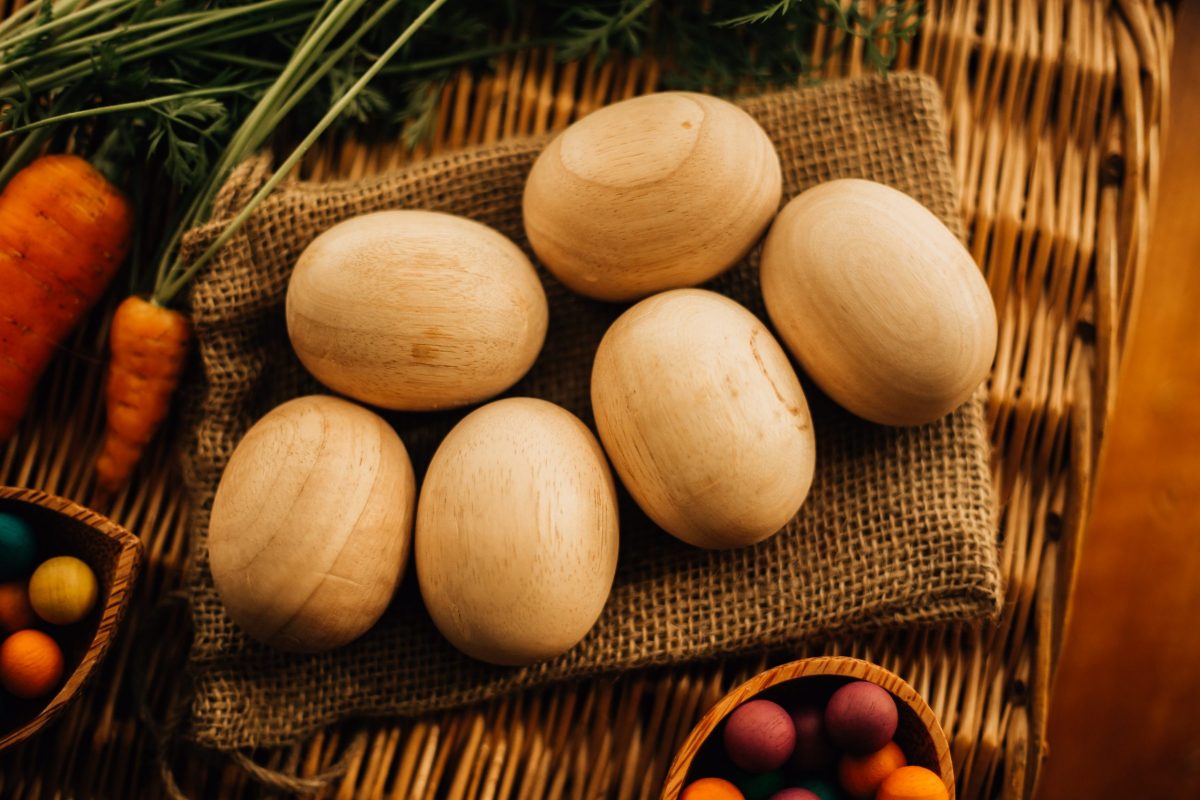 Jumbo Wooden Eggs