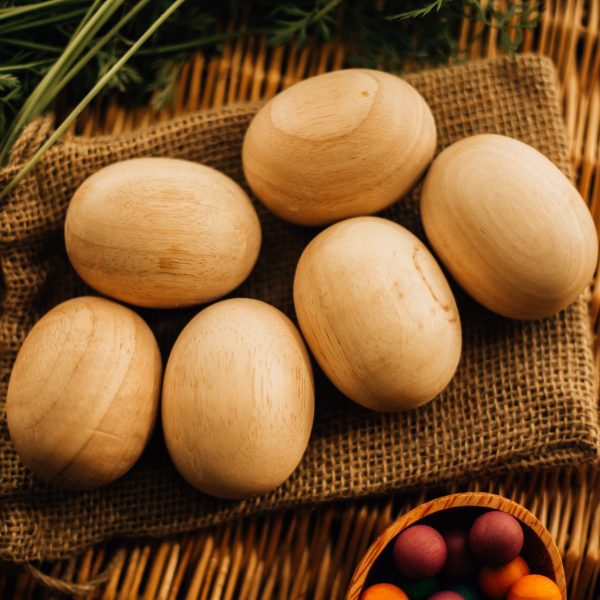 Jumbo Wooden Eggs