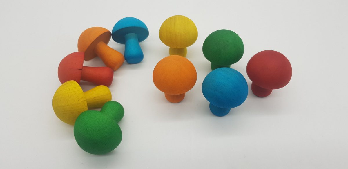 Coloured Mushrooms - Image 2
