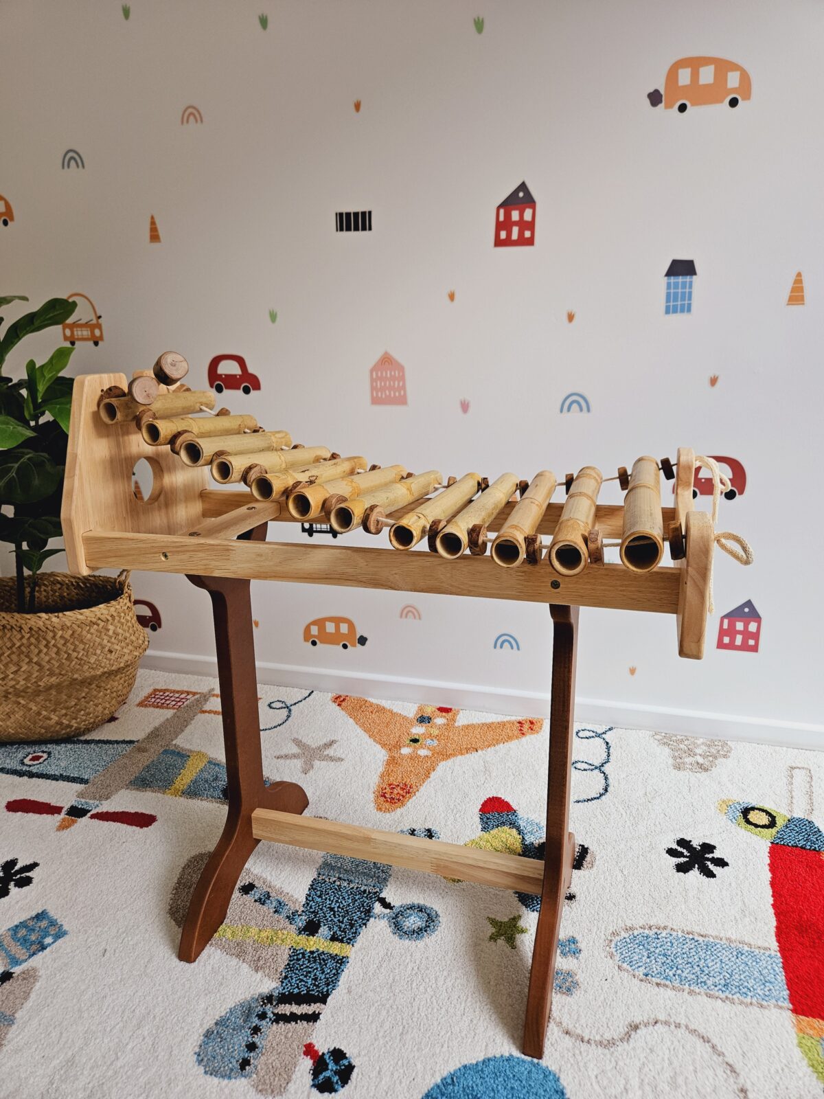 Bamboo marimba deals instrument