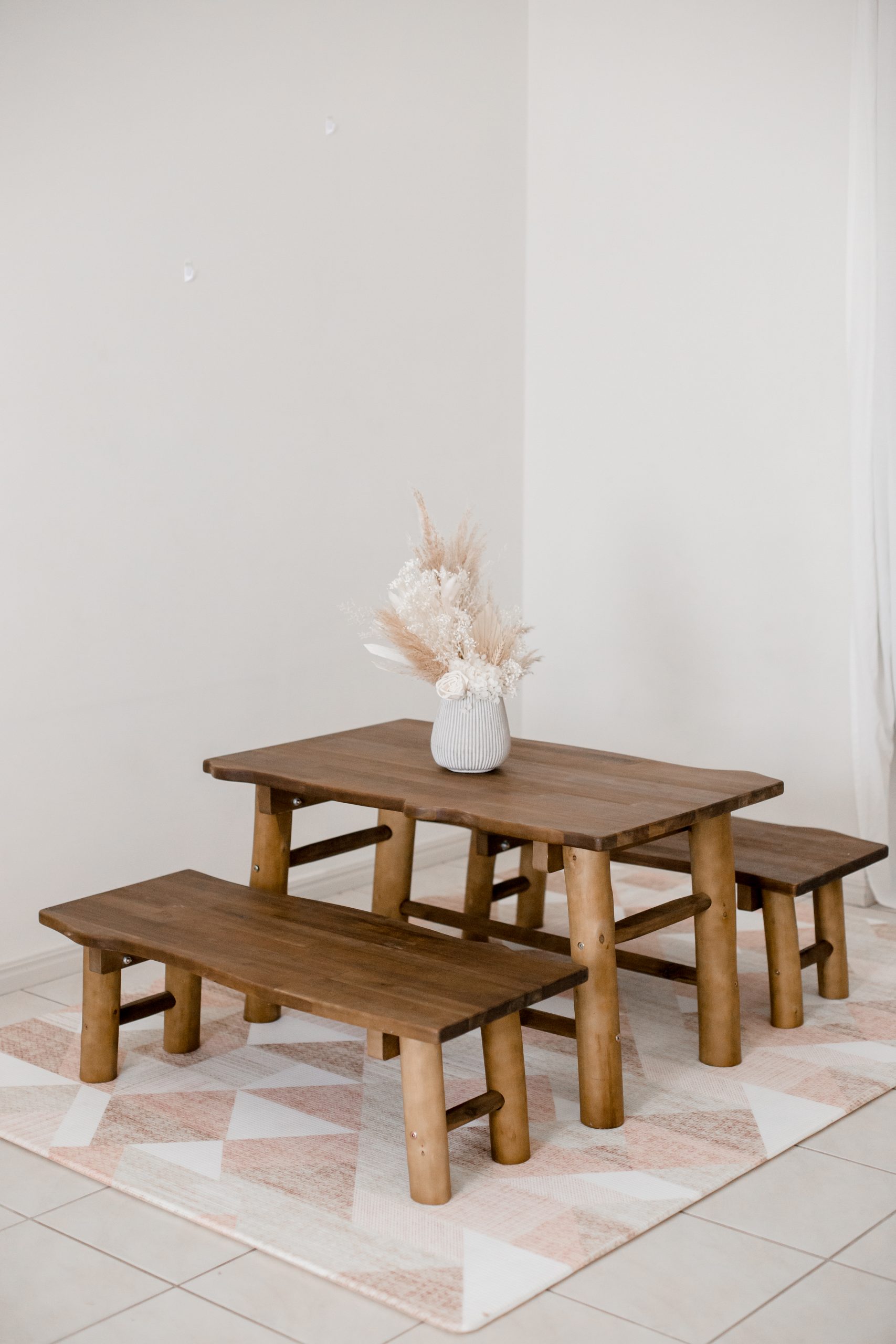 Tree Tables And 2 Benches - Image 12