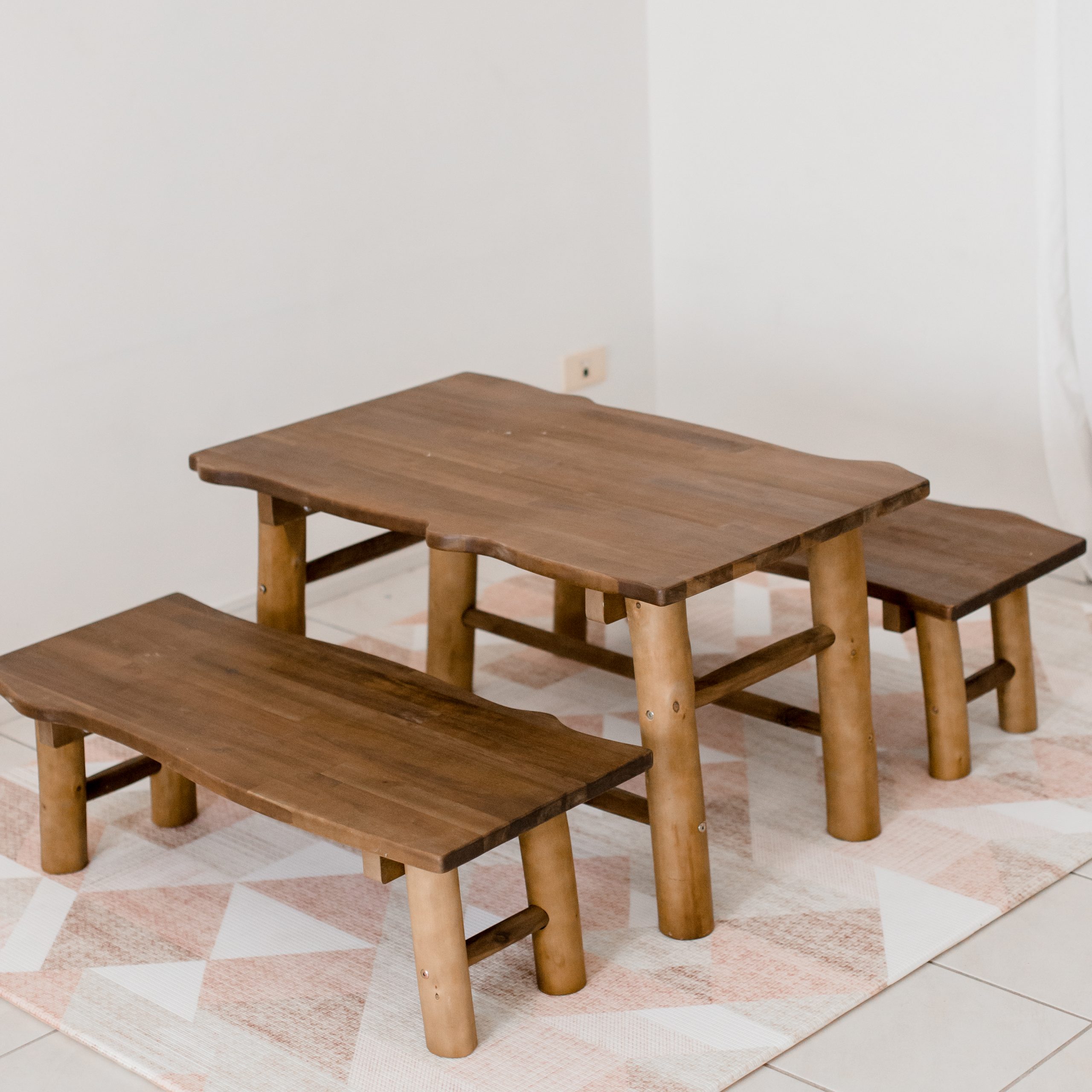 Tree Tables And 2 Benches - Image 11