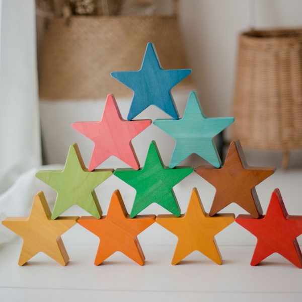 wooden stars