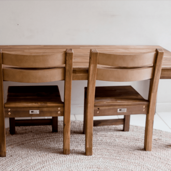 Rectangular table & chairs