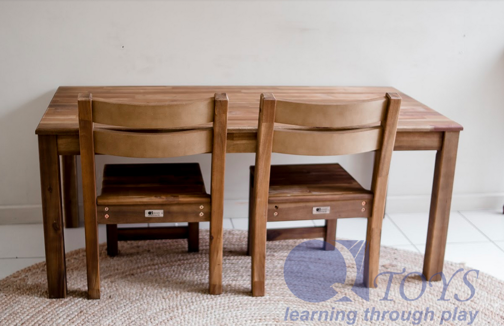 Rectangular table & chairs