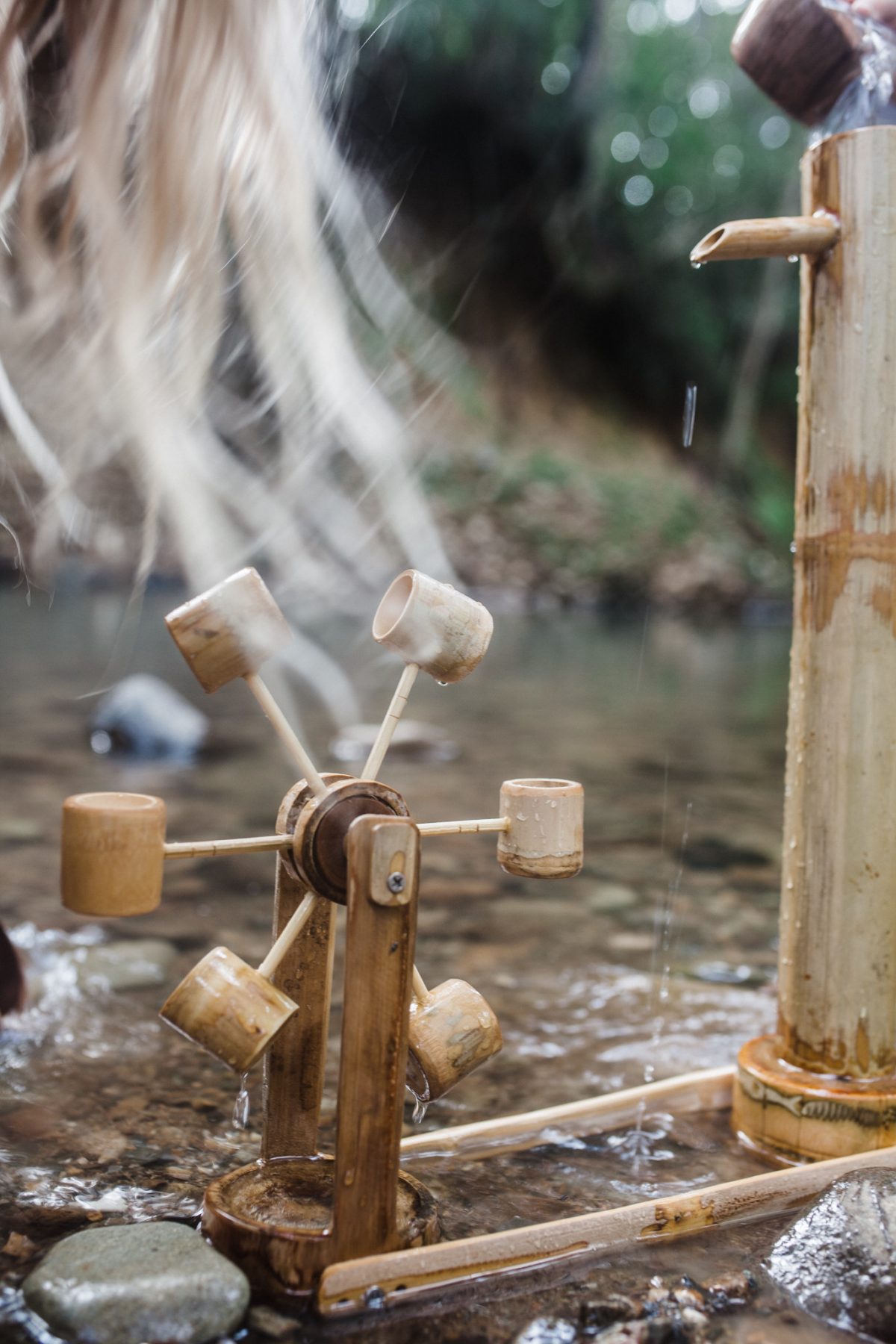 Bamboo Water Mill - Image 2