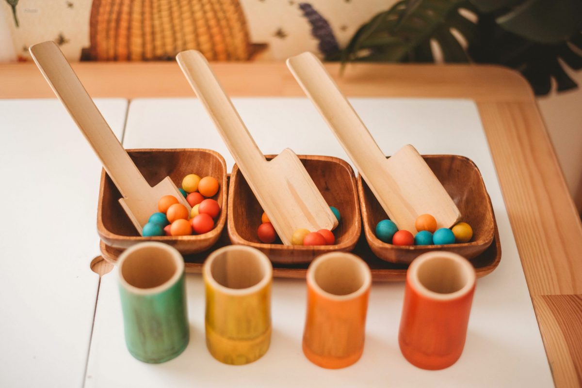 Rainbow Bamboo Sorting Tubes - Image 4
