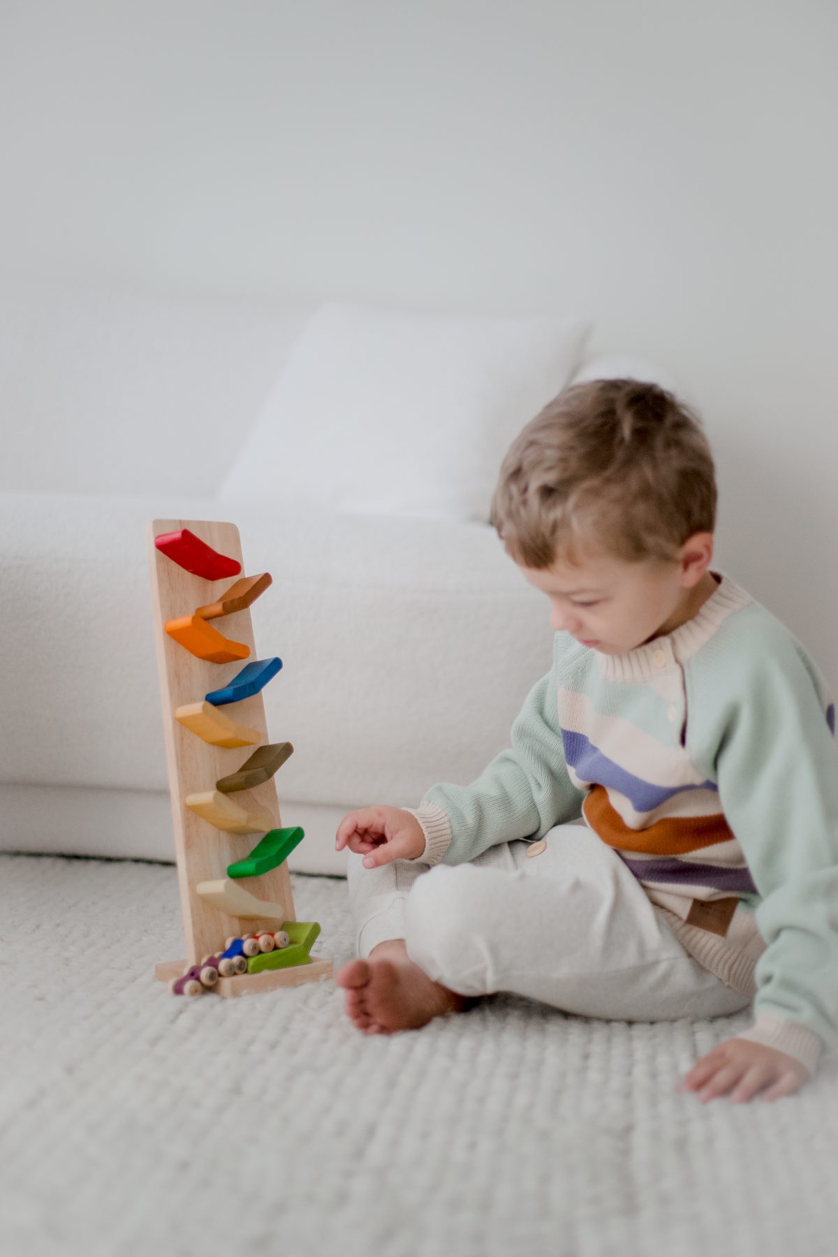 Colour Zig Zag Racing Car - Image 3