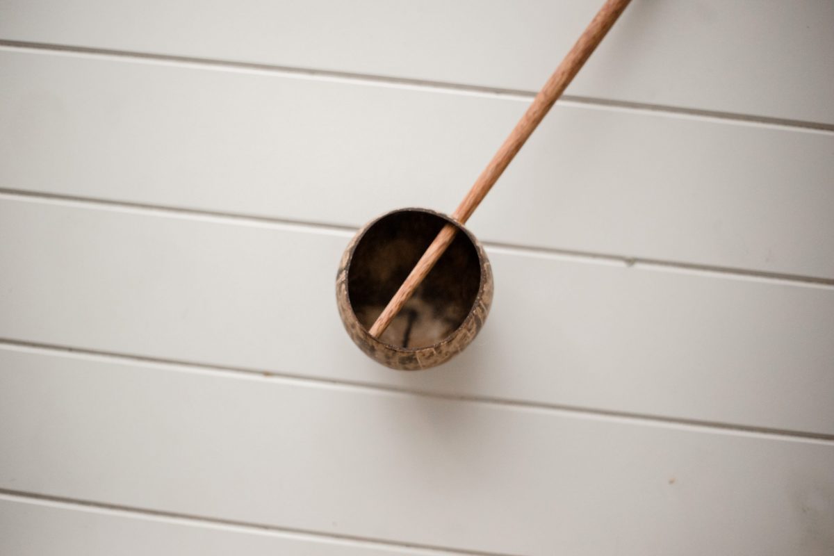 Mini Coco Shell Water Scoop - Image 3