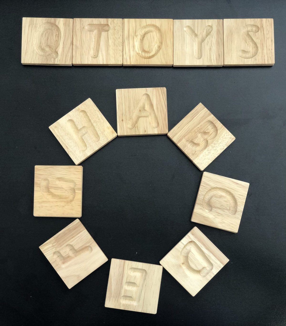 Wooden Capital Letter Tile