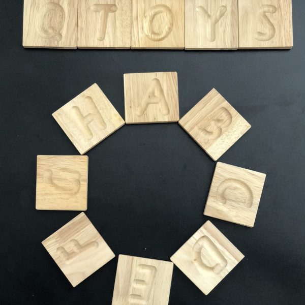 Wooden Capital Letter Tile