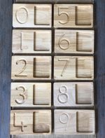 Wooden Jumbo Counting Tray