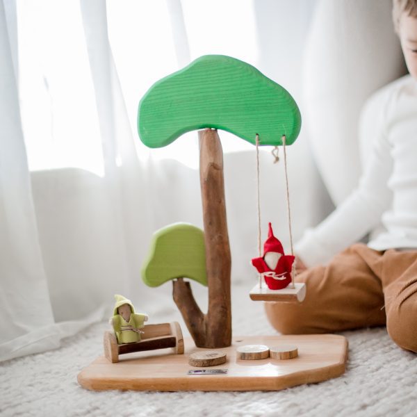 treey and swing play set