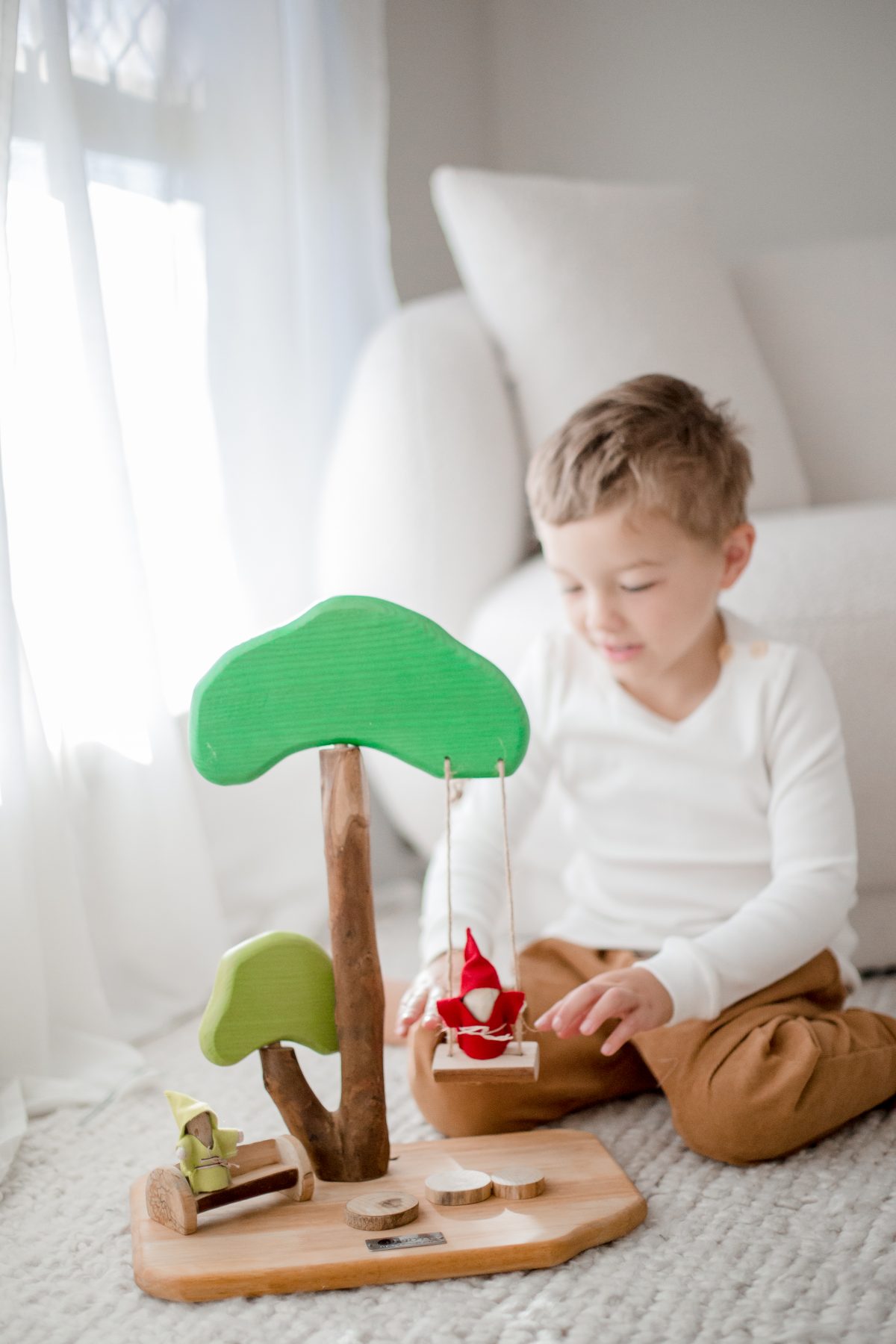 Tree and Swing play set Qtoys Learning through Play