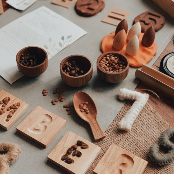 Mini Wooden Bowls set of 6