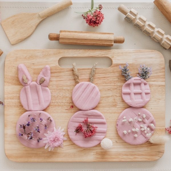 Wooden Play dough kit