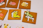 Wooden Insect Puzzle & Flashcard Set – Montessori Nature Matching Game - Image 4