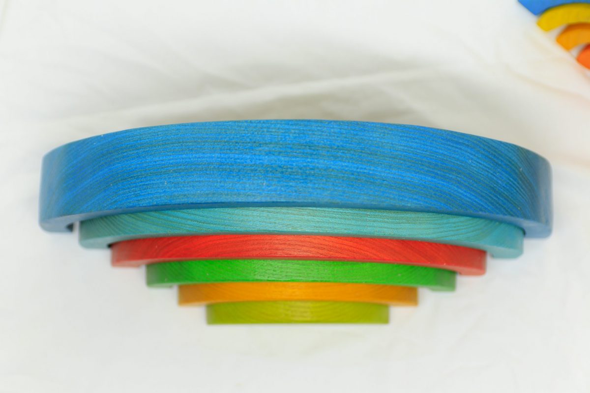 Large Coloured Rainbow Blocks - Image 5