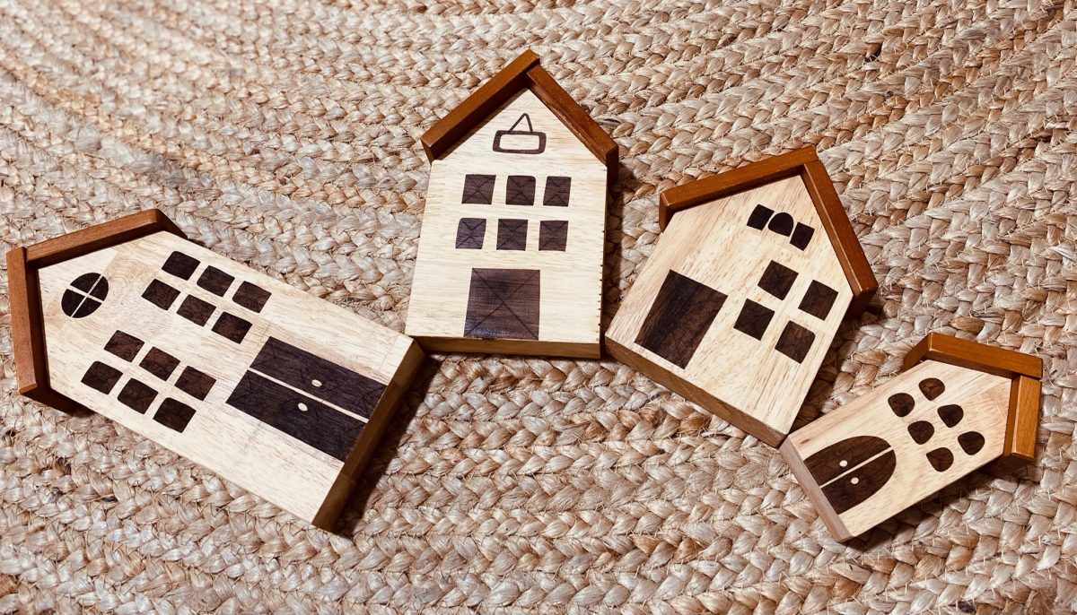 Natural Playhouse set of 4 - Image 3