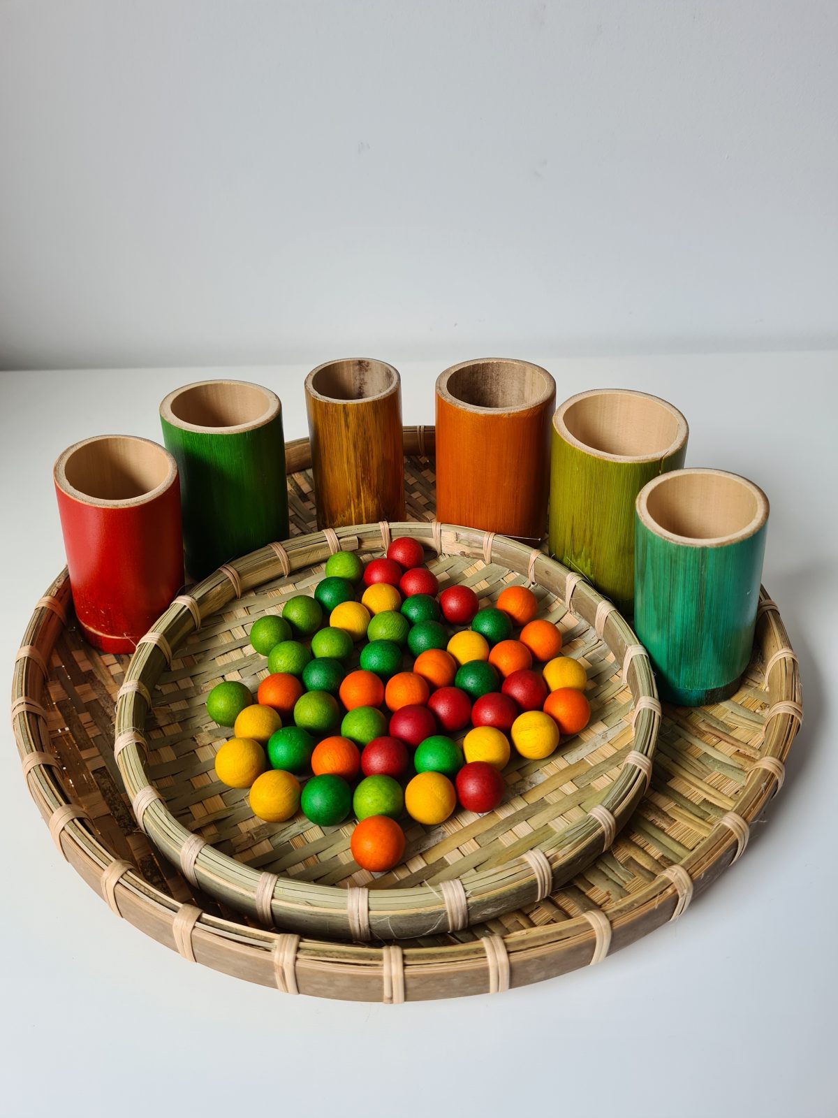 Circle Bamboo Trays - Image 5
