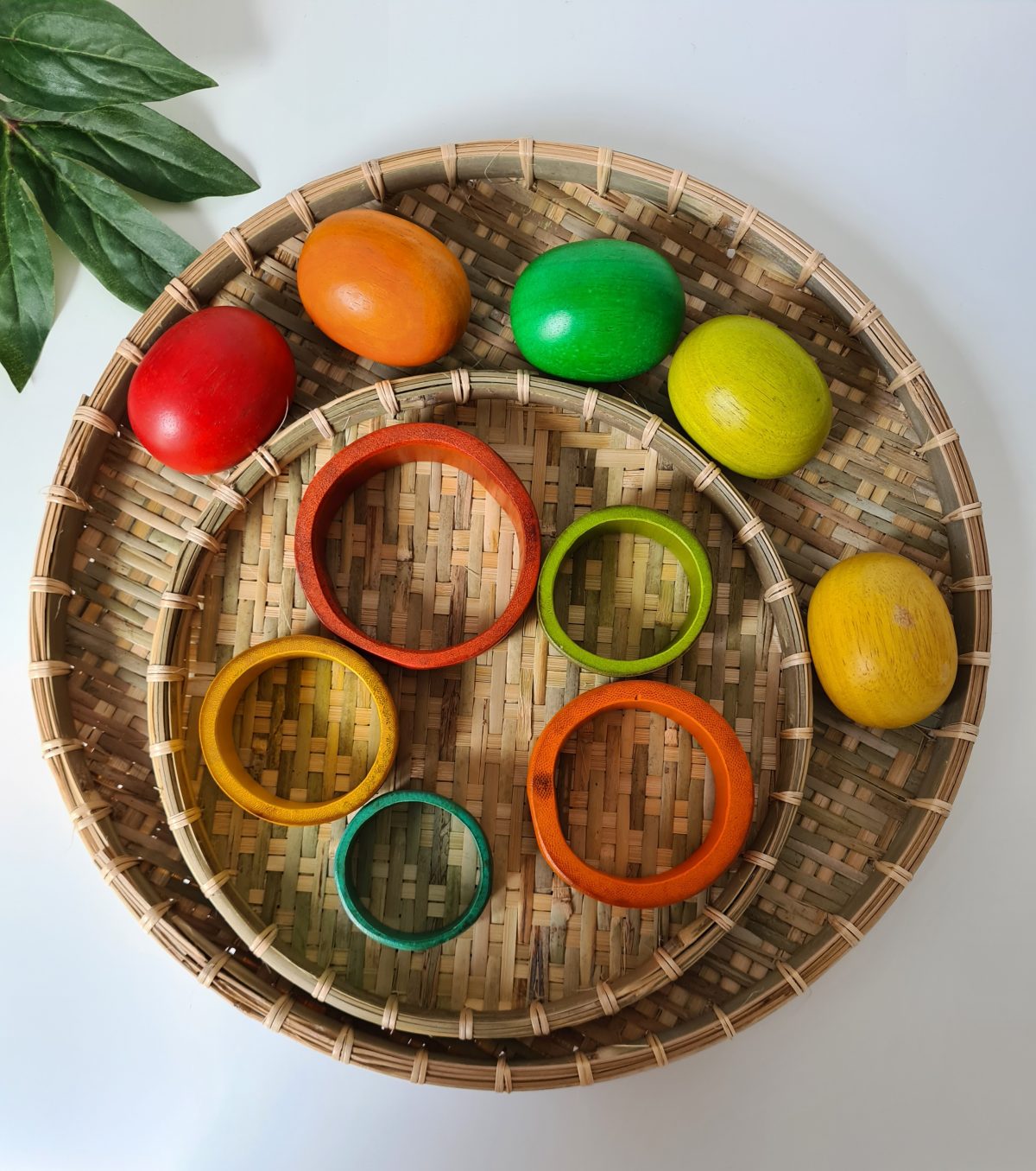 Circle Bamboo Trays - Image 7