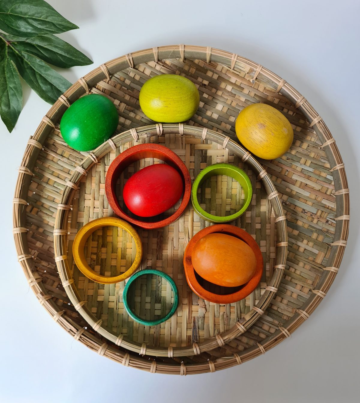 Circle Bamboo Trays - Image 8