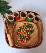 square bamboo tray