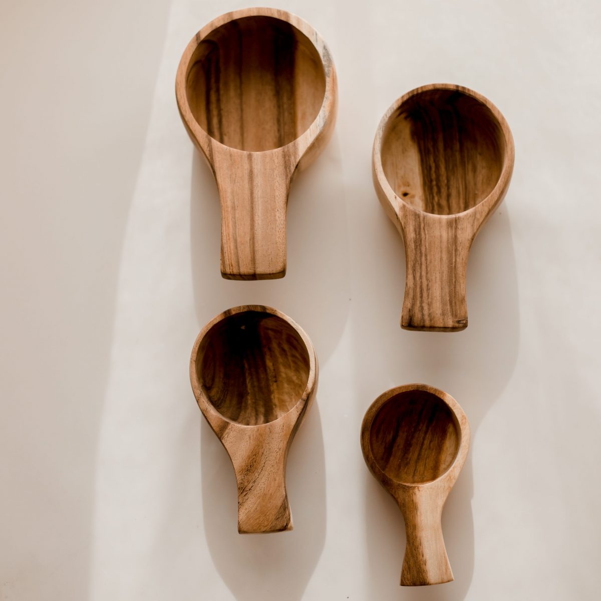 Wooden Measuring cups set of 4 - Image 9