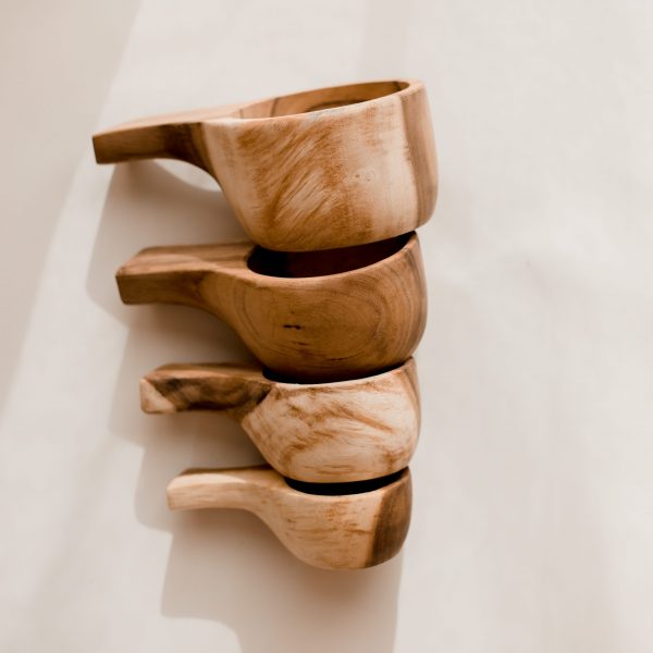 wooden measuring cups