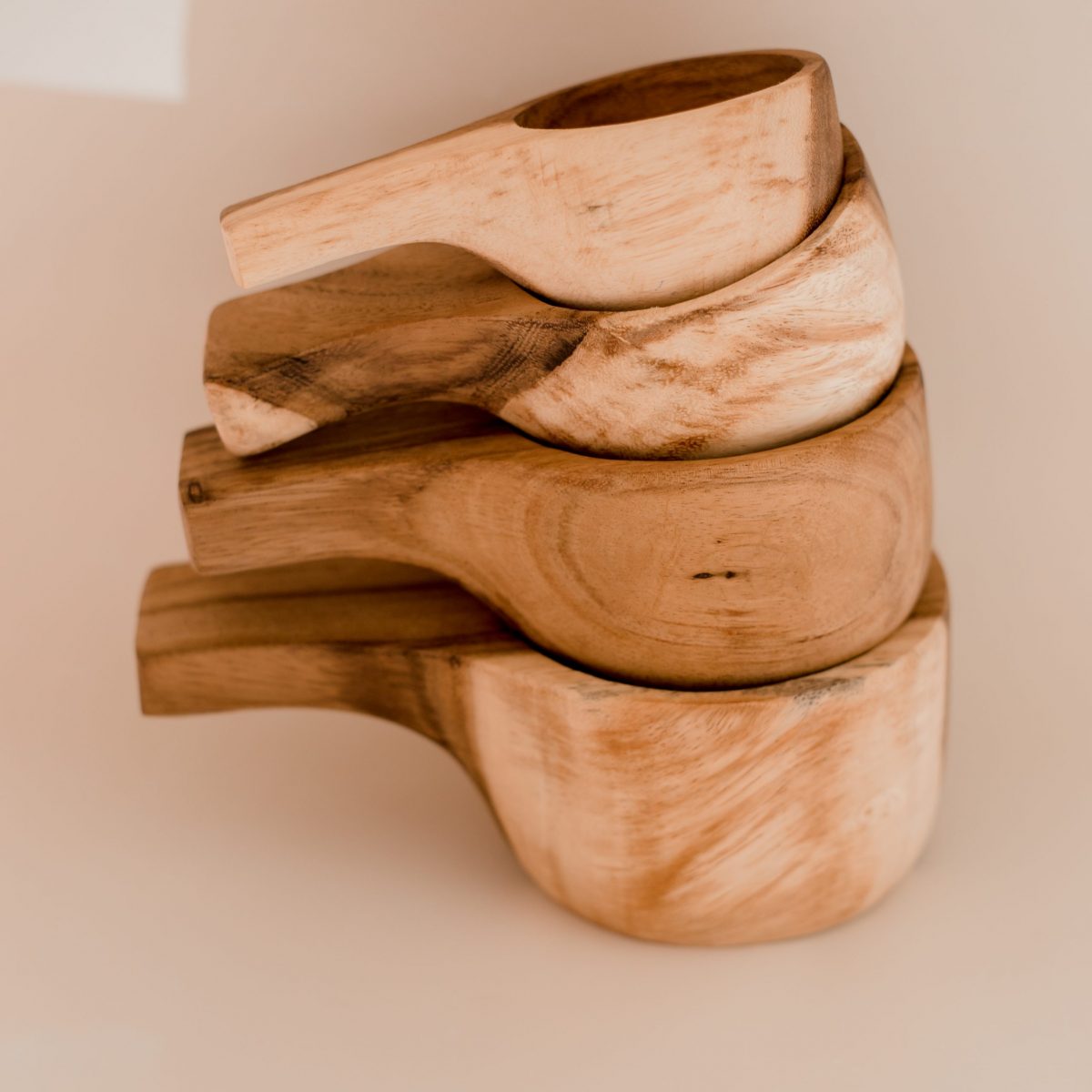 Wooden Measuring cups set of 4 - Image 5