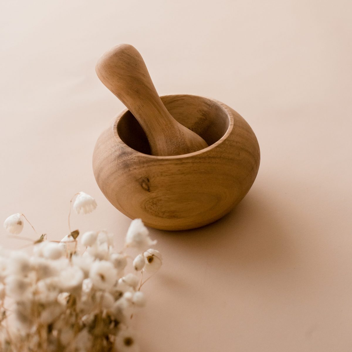 Wooden Pestle and Mortar - Image 3