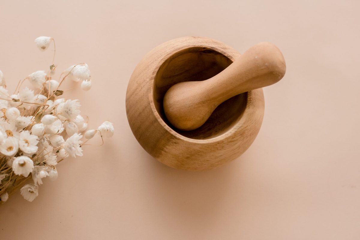 Wooden Pestle and Mortar - Image 2