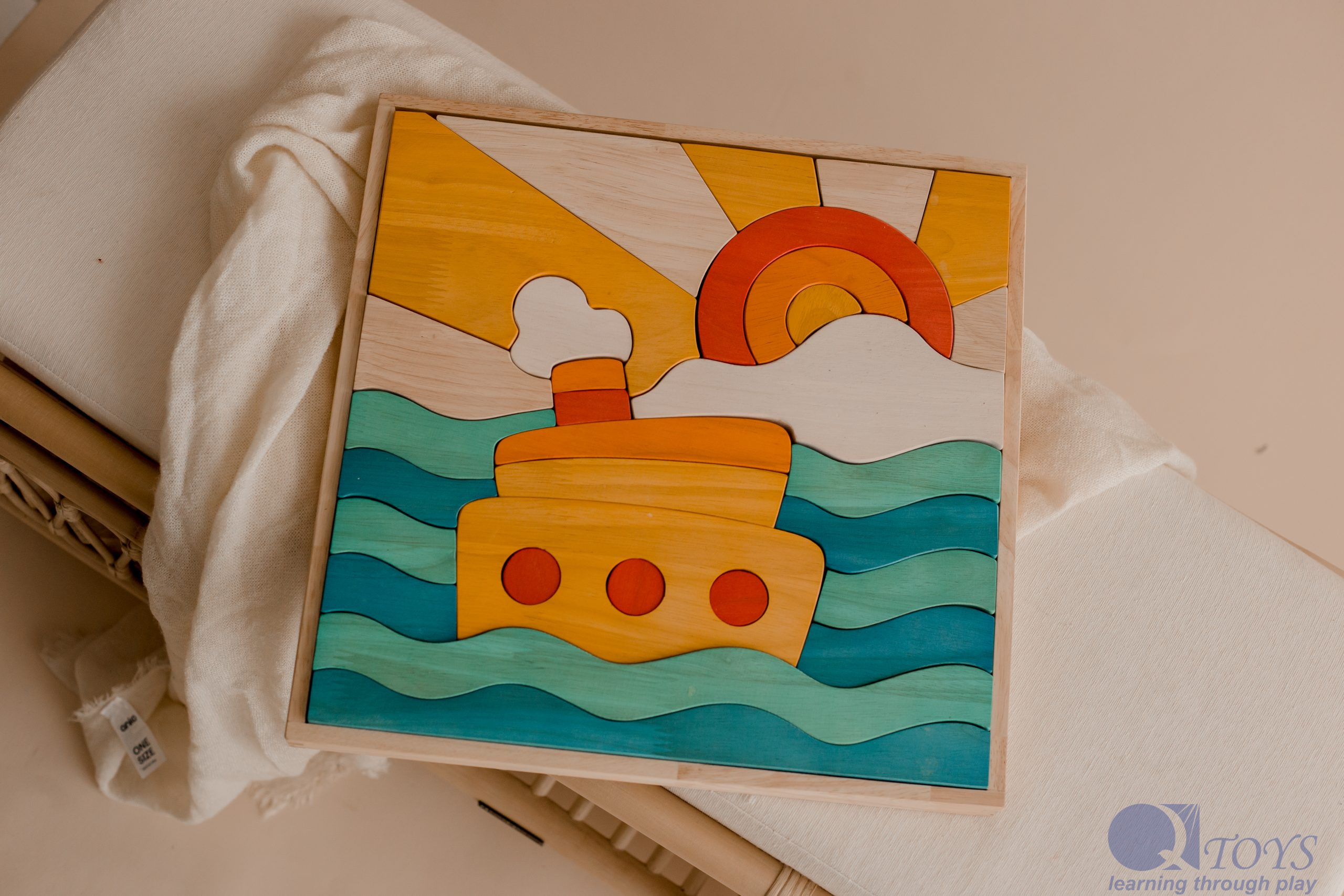 Ocean & Ship Puzzle Play Set