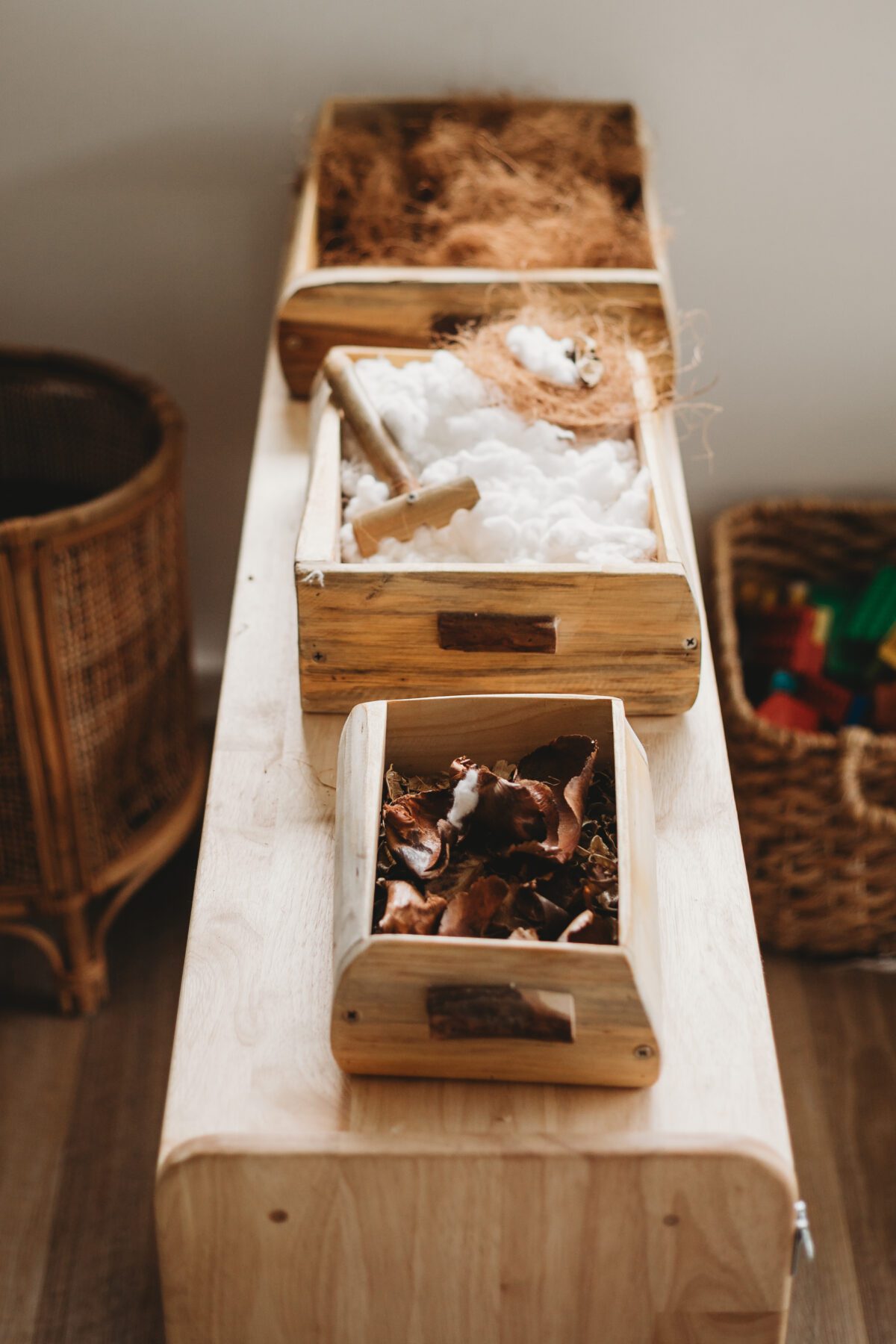 Bamboo Sorting Trays set of 3 - Image 3