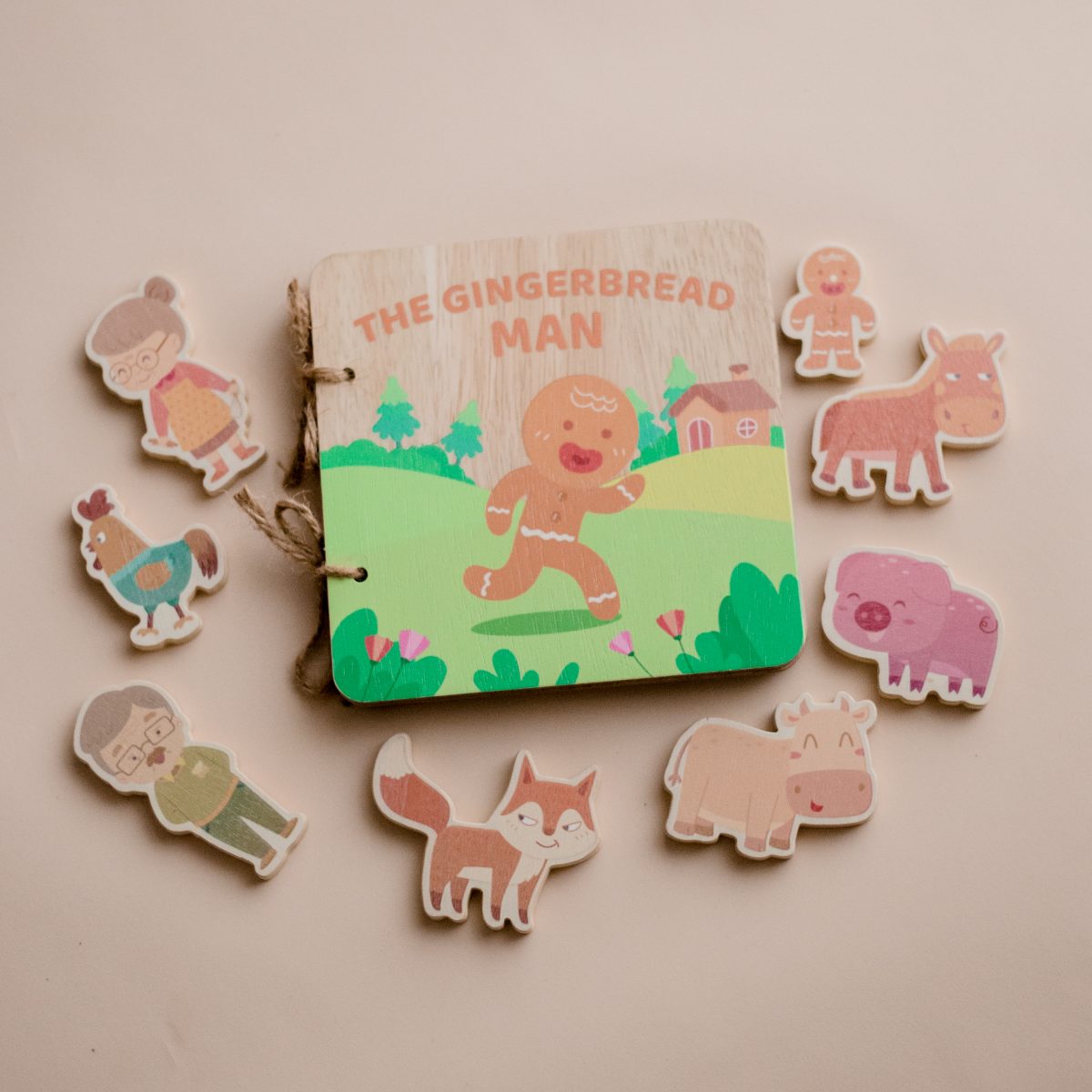 Gingerbread Man Book & Play Set - Image 3