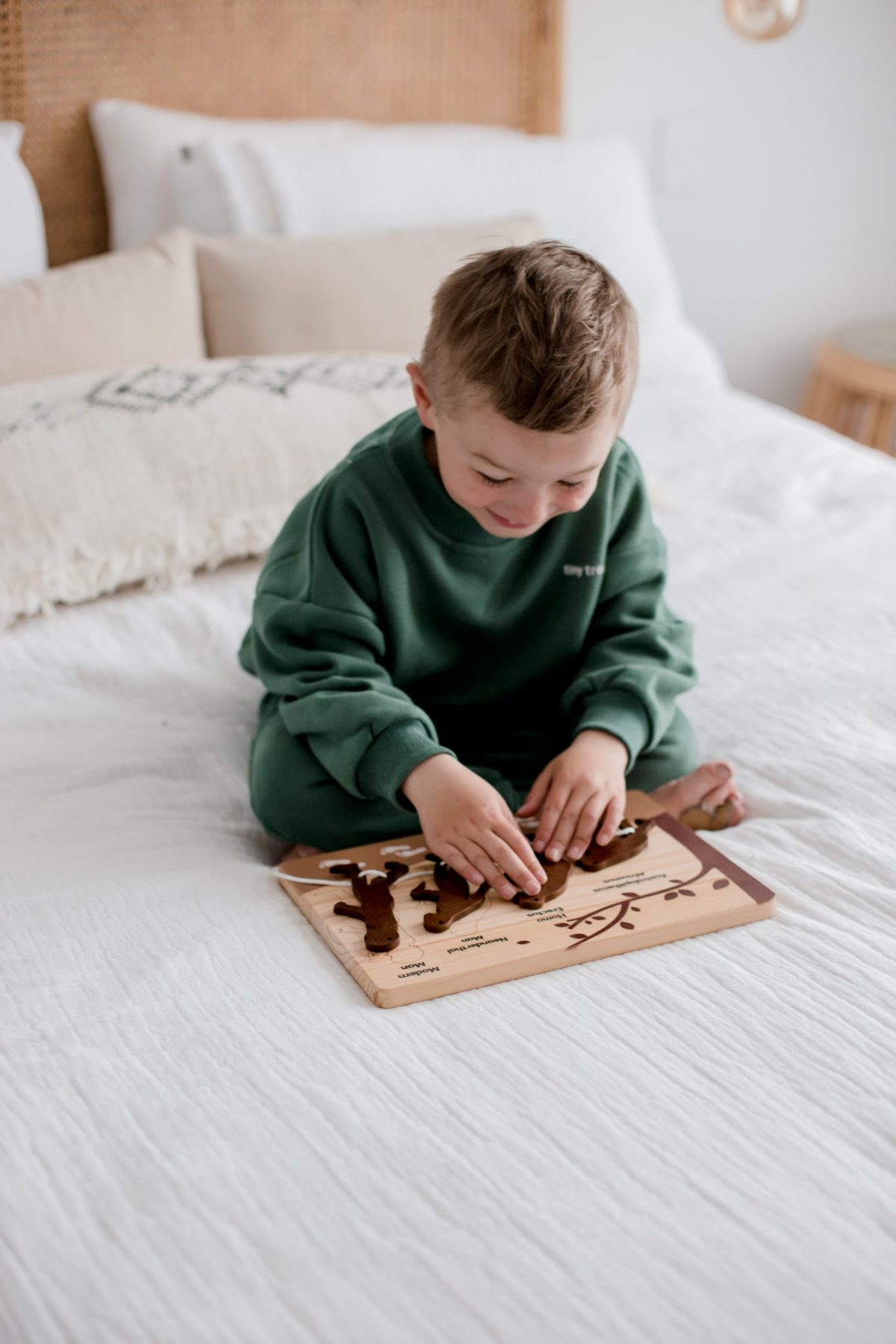 Human Evolution Puzzle & Lacing Set - Image 3