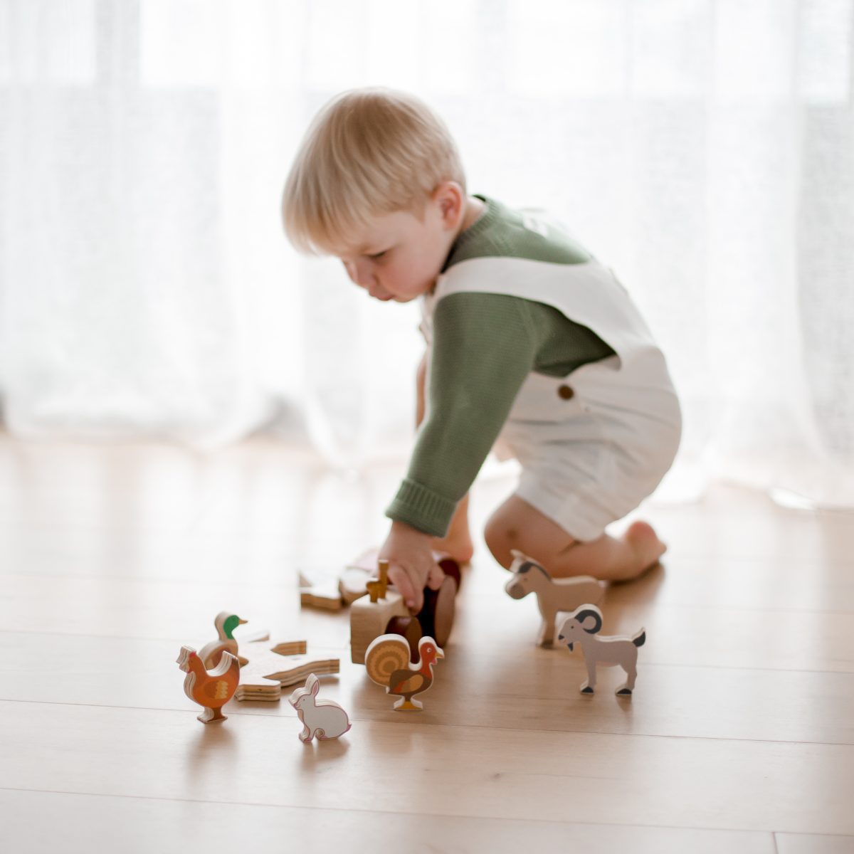 Farm Animals & Tractor Set - Image 9