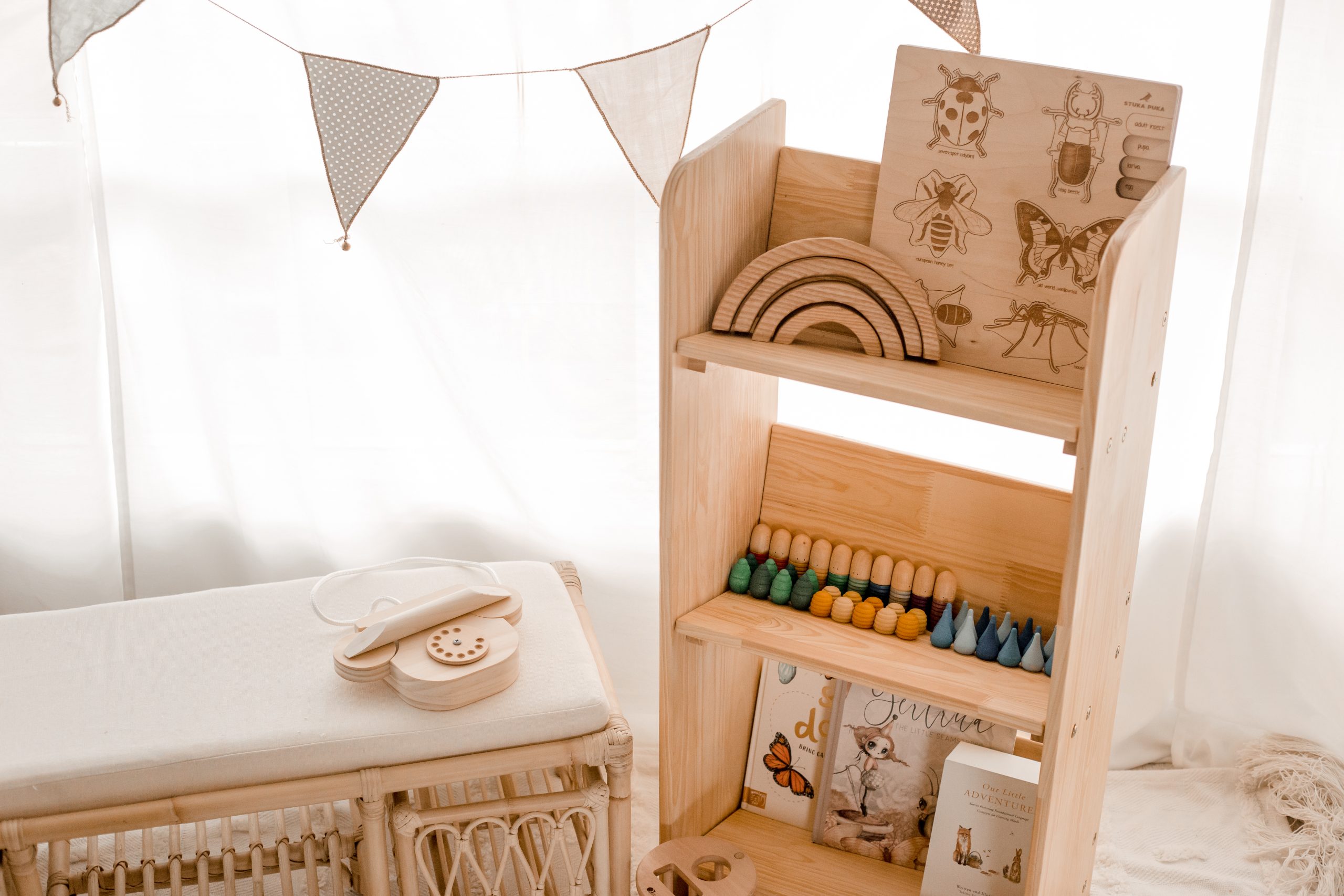 3 Tier Bookshelf - Image 9