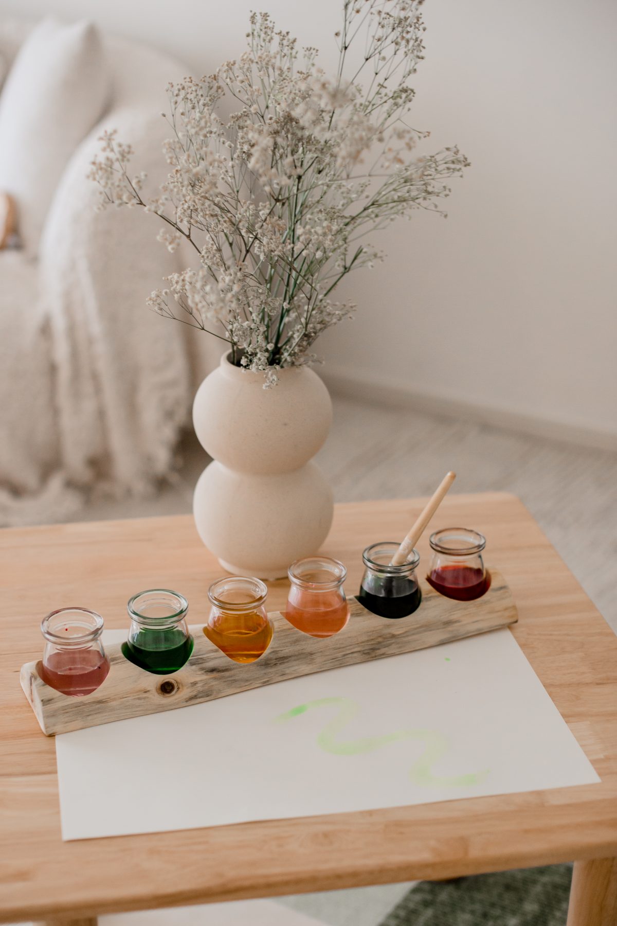 Wooden Paint Pot Holder - Image 2