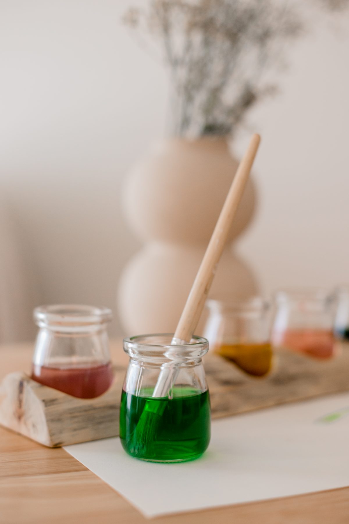 Wooden Paint Pot Holder - Image 4
