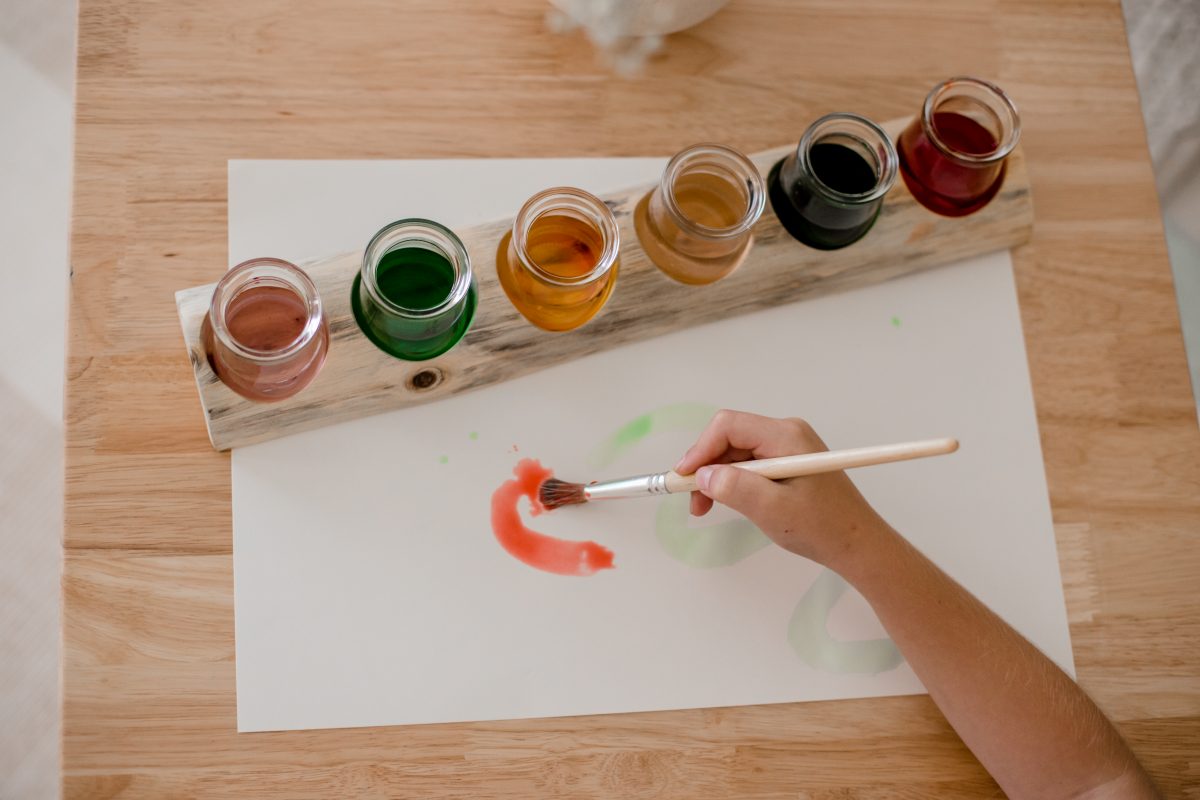 Wooden Paint Pot Holder - Image 5