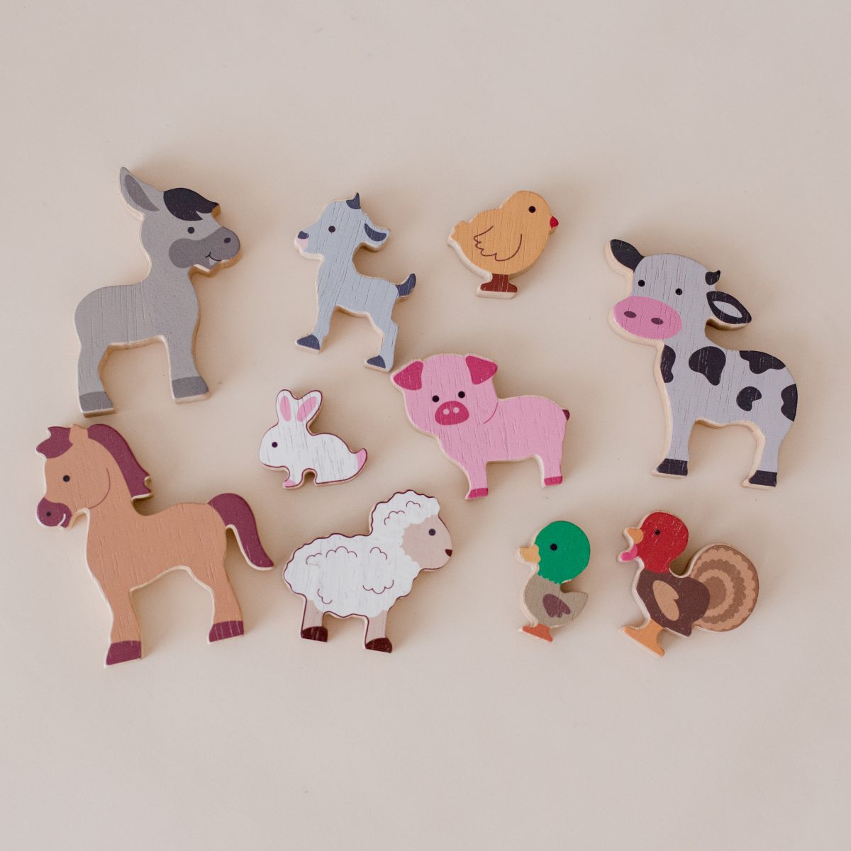 Play farm animals for toddlers online